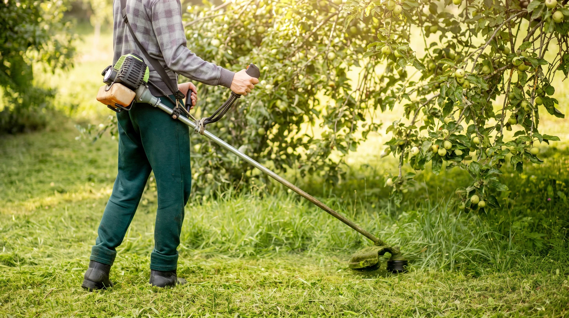 Jardin luxuriant avec végétation dense et variée comprenant fougères retombantes aux frondes délicates, plantes vivaces à feuillage vert tendre, arbustes à feuilles composées et tapis de mousse